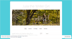 Desktop Screenshot of juliathewritergirl.com